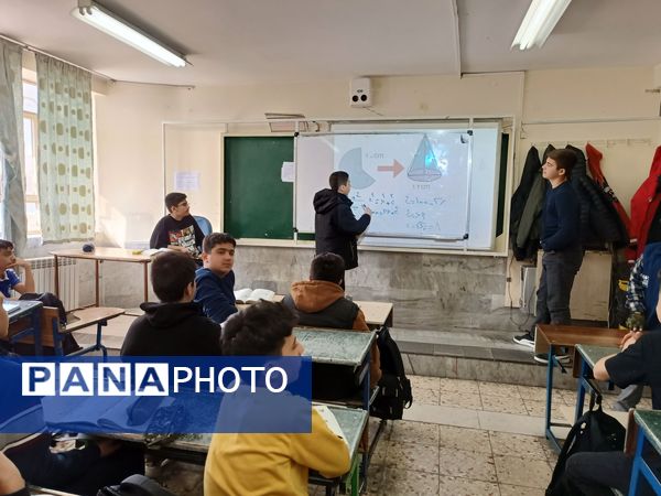 اجرای طرح مدام در دبیرستان شهید رجایی دوره اول متوسطه