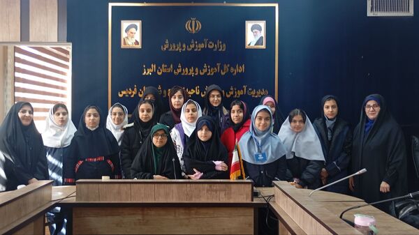 دومین جلسه کارگاه توانمندسازی دانش‌آموزان خبرنگار پانا دختر ناحیه ۲ کرج و شهرستان فردیس