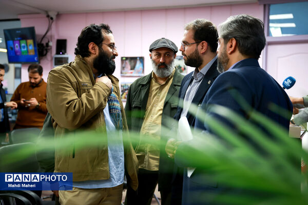 افتتاح نگارخانه و تحریریه دانش‌آموزی خبرگزاری پانا