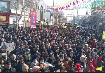 حماسه‌ای از جنس انقلاب در شهر قروه