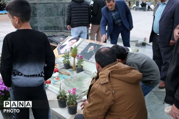 قرچک، نوروز را با اقتدا به شهدا آغاز کرد