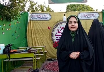 موکب‌های بانوان جشن غدیر غرق نور و شادی در تفت