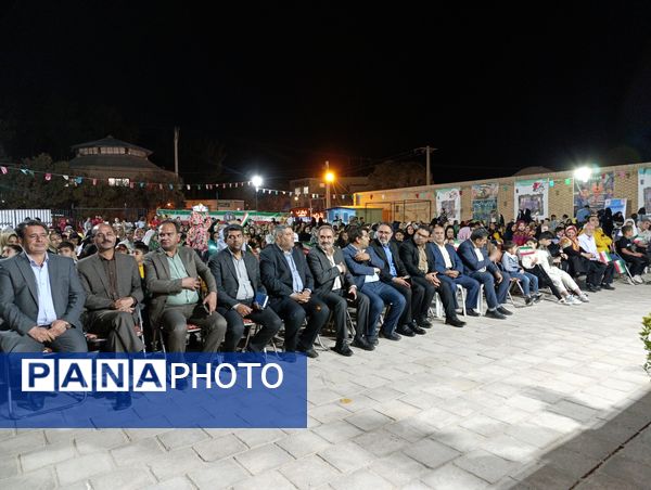جشن بزرگ تقدیر از هفته دفاع مقدس درکنار نسل آینده ساز