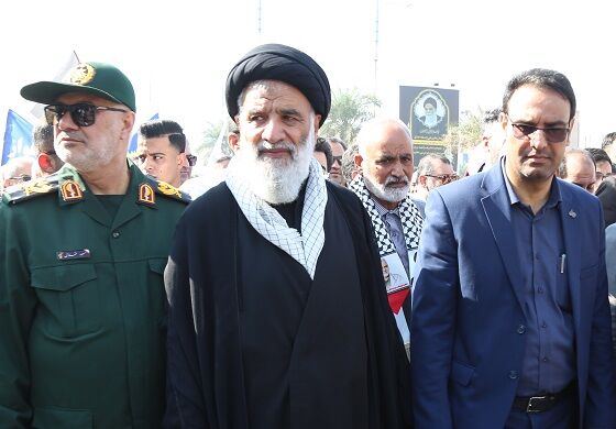 دانش آموزان اهوازی انزجار از استکبار جهانی را در قاب دوربین پانا ثبت کردند