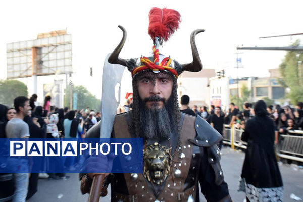 کاروان نمادین اسرای کربلا در قم - 2