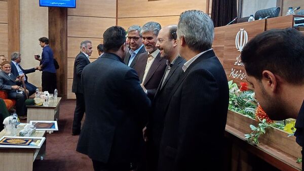 آیین تکریم فرماندار جدید شهرستان کاشمر 