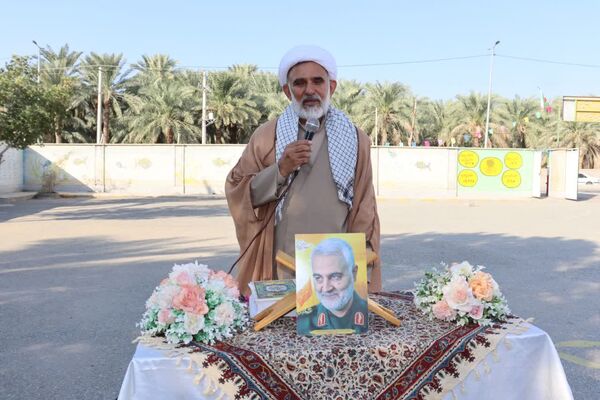 زنگ پدافند غیرعامل در مدارس قلعه‌گنج نواخته شد