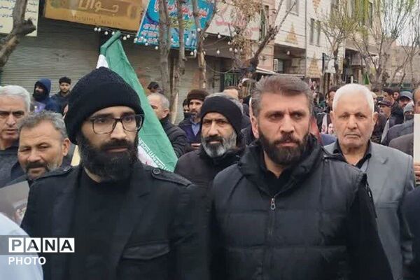 حضور اقشار مختلف مردم شهرری در راهپیمایی روز جهانی قدس
