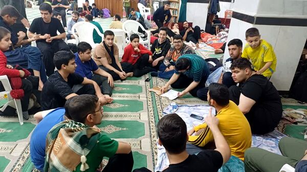 برگزاری اعتکاف دانش‌آموزی در مسجد رسول اکرم (ص)