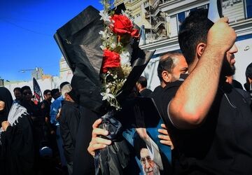 خداحافظی با سپهرِ ولایت در قلب مشهد