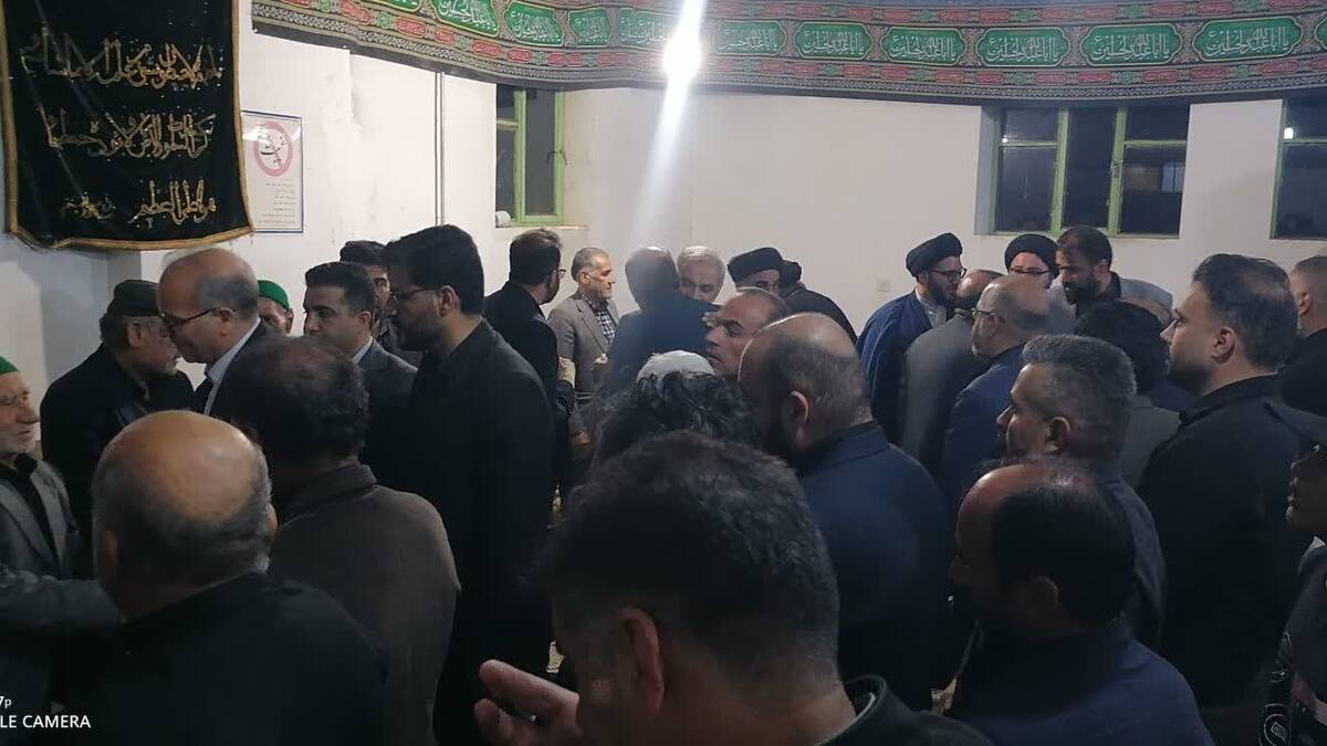مراسم ترحیم دو قاضی خوشنام کهگیلویه و بویراحمد در دهستان کریک