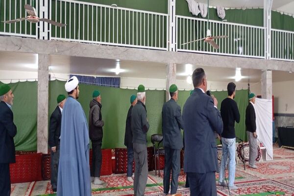 گذری بر اولین روز اعتکاف دانش آموزی سه روز در بهشت، شهر بار نیشابور