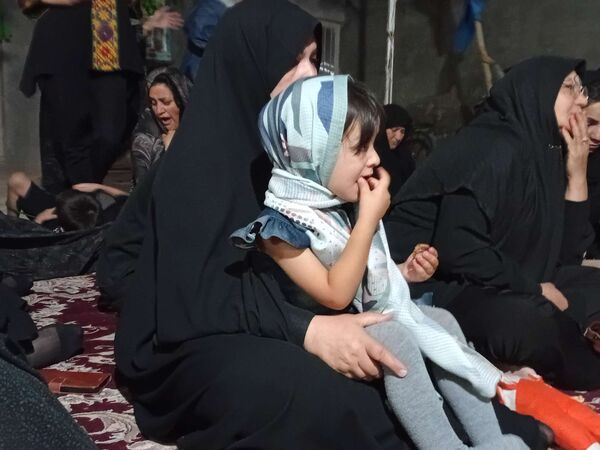 عزاداری بانوان روستای نقاب در ایام محرم