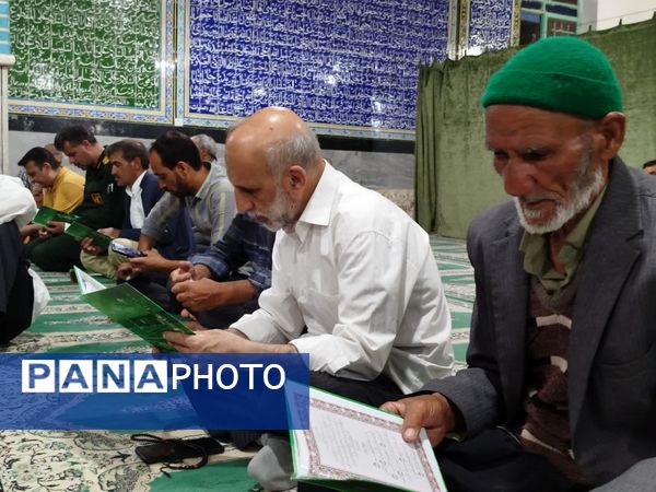 برگزاری مراسم اولین سالگرد شهادت خادم الرضا در شهر حسن آباد