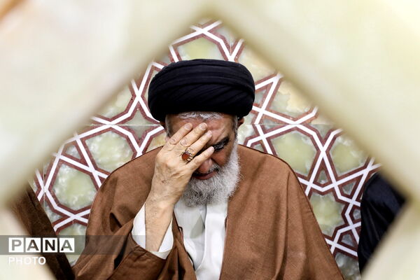 مراسم چهلمین روز شهادت «علی لاریجانی» در قم