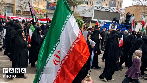 راهپیمایی باشکوه روز جهانی قدس در نیشابور