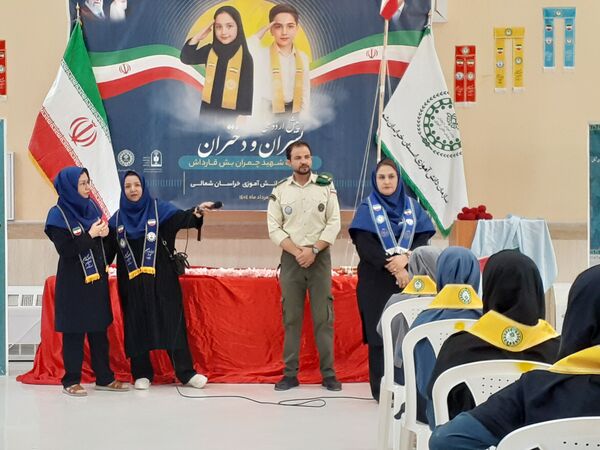 جلوه‌هایی از پیش اردوی دختران خراسان شمالی در بجنورد