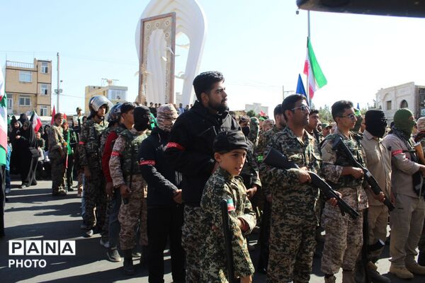 جلوه‌ای از اقتدار و همدلی در رزمایش سراسری «جانفدا» در شهرستان جاجرم