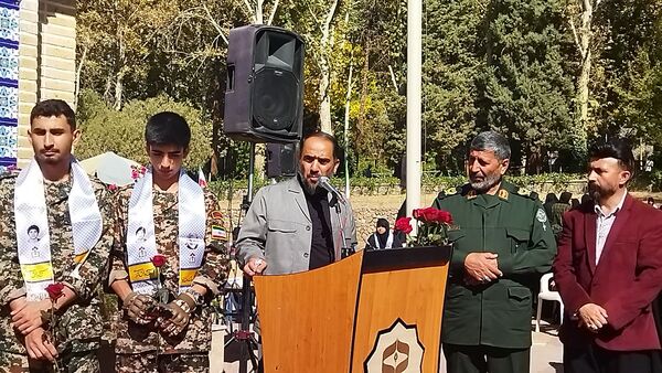  آیین افتتاحیه یادمان شهید دانش آموز اردوگاه باغرود نیشابور