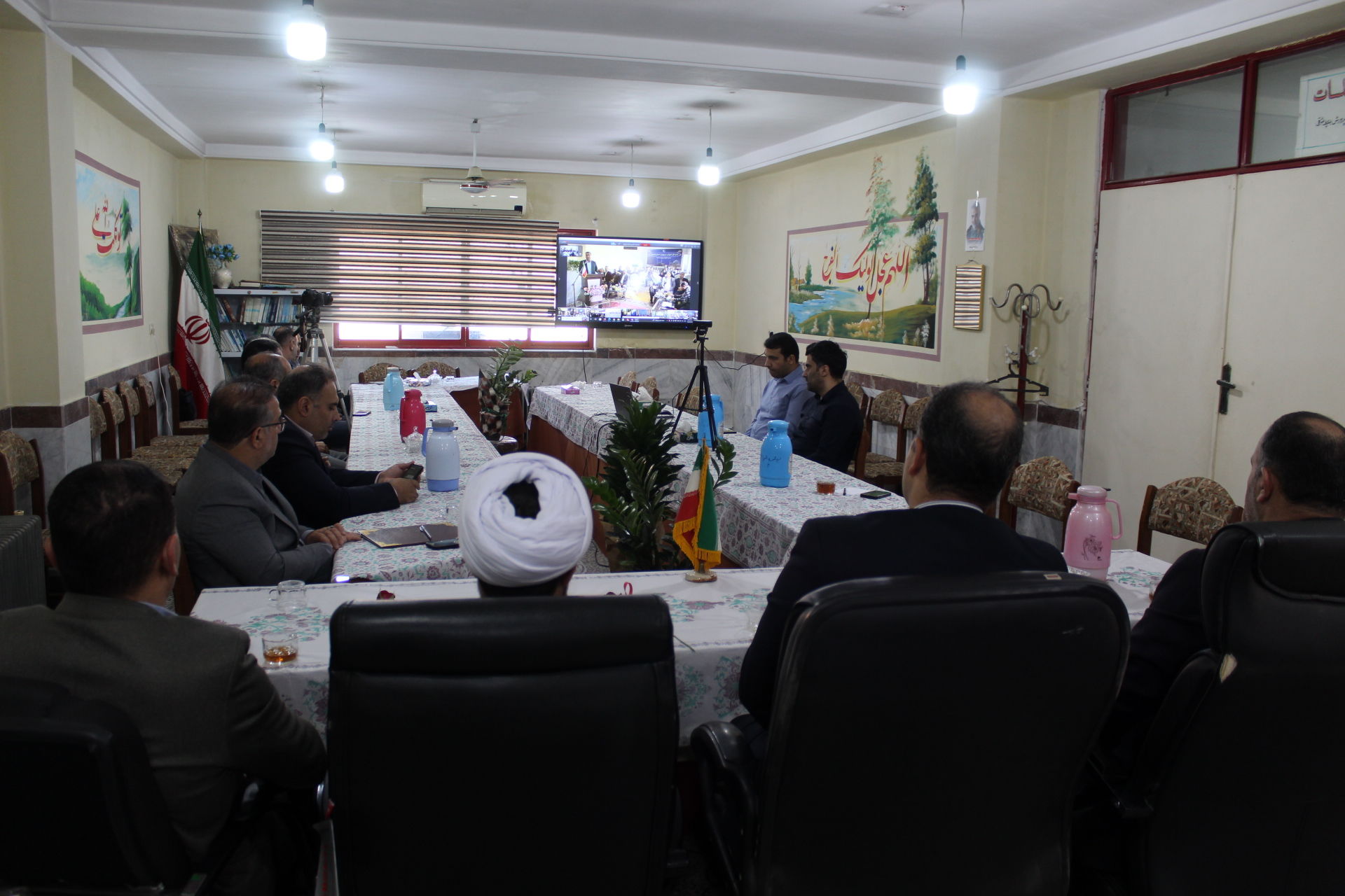 برگزاری وبینار آیین خشت‌گذاری طرح مدرسه اولیا در بندپی شرقی