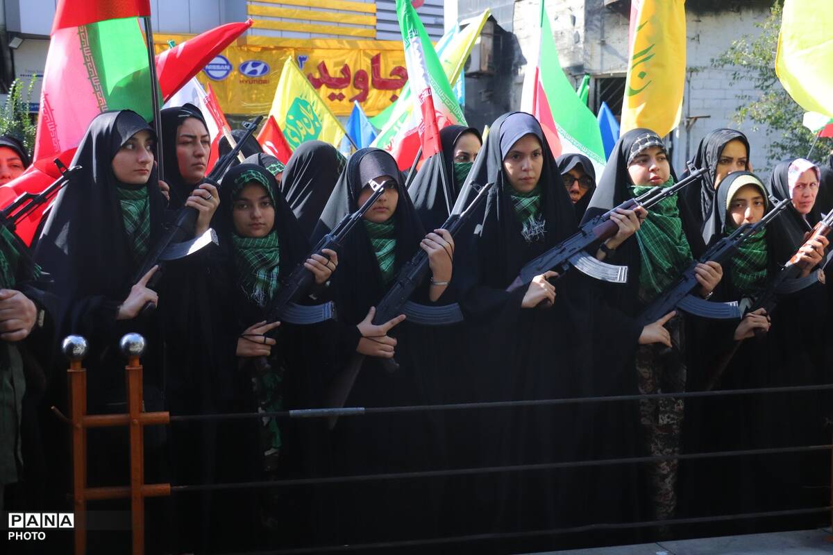 رزمایش «جانفدایان ایران» در تبریز