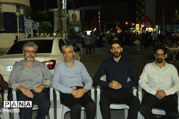 حضور فعال دانش‌آموزان دبستان شهید فهمیده در موکب شهدای دانش‌آموز ورامین