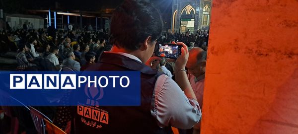 مراسم نخستین سالگرد شهدای خدمت در گلزار شهدای گمنام نیشابور 