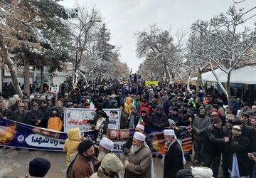 راهپیمایی باشکوه 22 بهمن در شهر فریمان
