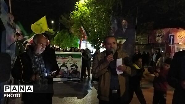 هیئت روستای زروند در چهل و ششمین شب از اجتماعات مردمی نیشابور 