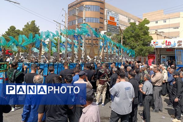 برگزاری مراسم عزاداری تاسوعای حسینی در شهرستان اسلام آباد غرب 