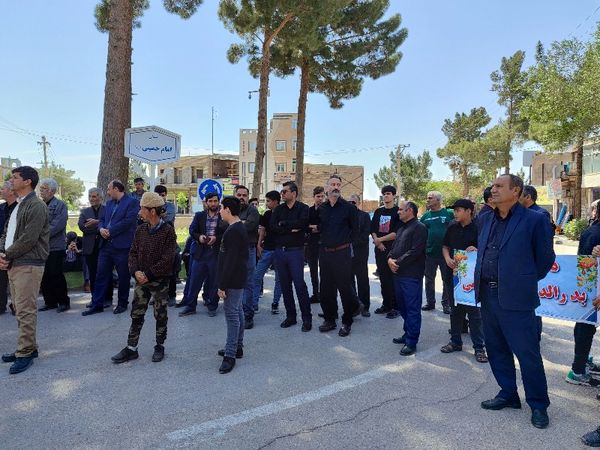 اجتماع پرشور مردم شهید پرور شهرستان جاجرم در مراسم شهادت خادم الرضا و یاران شهیدش 