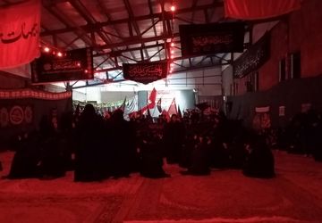 سالن رزمی شهر بن، میزبان عزاداری‌های هیئت انصارالمهدی(عج)