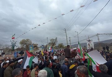 حضور پرشور مردم در راهپیمایی روز قدس در  پاتاوه 