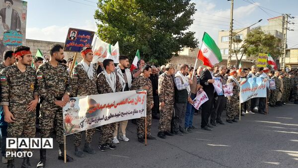 «رزمایش جان‌فدایان» در سراب