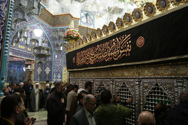 حال و هوای حرم کریمه اهل بیت(س) در سالروز وفات حضرت خدیجه(س)