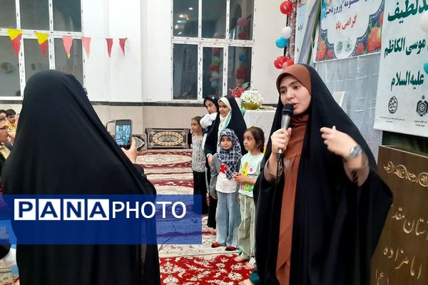 برگزاری جشن به مناسبت ولادت حضرت معصومه(س) در امام زاده لطیف نسیم‌شهر