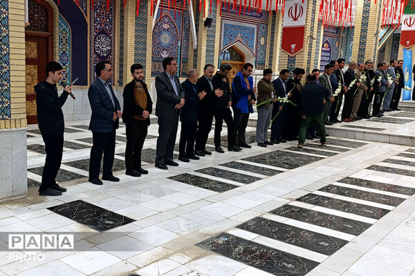 گلباران مزار شهدای معلم در بجنورد