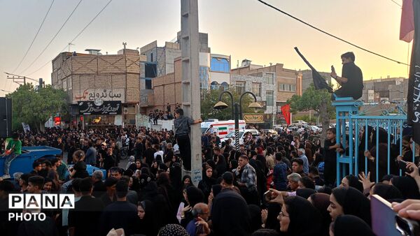 ورود باشکوه کاروان بنی اسد (ع) و نخل بزرگ فدافن به میعاد گاه عاشقان 