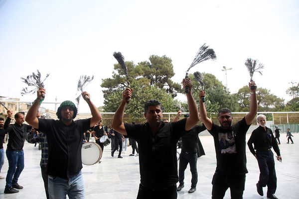 عزاداری اربعین سیدالشهدا(ع) در حرم حضرت معصومه(س)