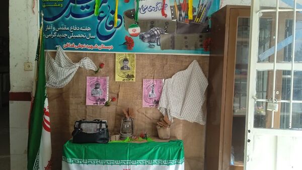 نوگلان کلاس اولی روستای فدافن ، اولین روز مدرسه را جشن گرفتند