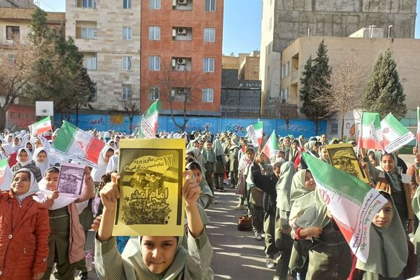 طنین زنگ انقلاب در مدارس شهرستان شهریار 