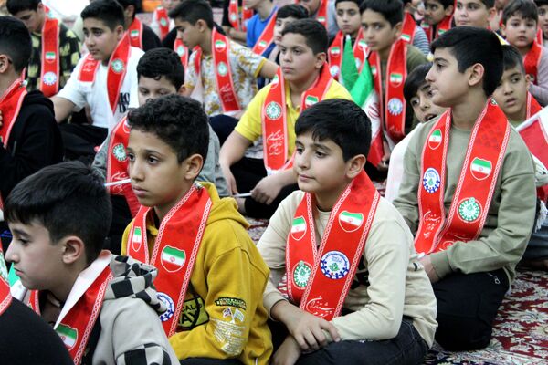 حضور قائم‌مقام سازمان دانش آموزی کشور در جمع پیشتازان معتکف گرمه 