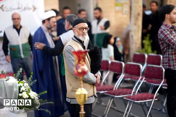 مراسم خادم الحسین شهید ابوذر رستمی‌نیا در کرج
