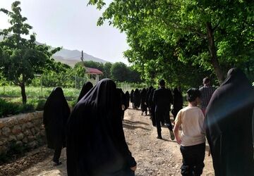 همایش پیاده‌روی خانوادگی در باباحیدر