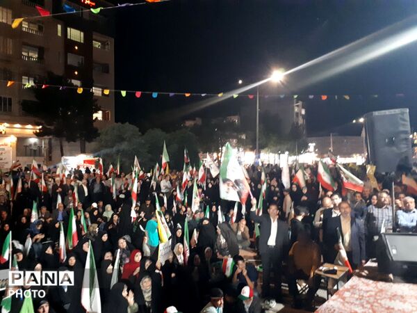 حسینیه امام خامنه ای میزبان سنگربانان نیشابوری 