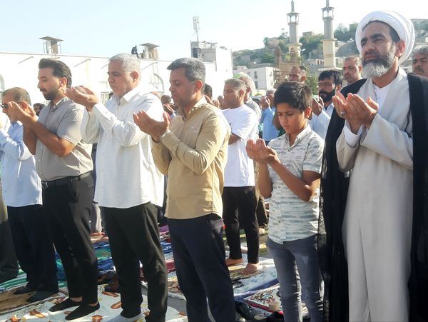 نماز عید سعید فطر در میناب