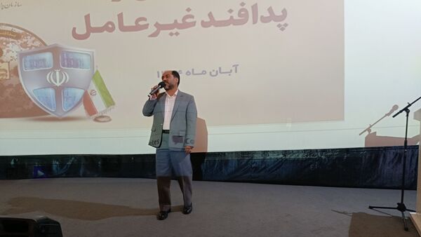 آیین نواخته شدن زنگ پدافند غیر عامل در ناحیه 7 مشهد