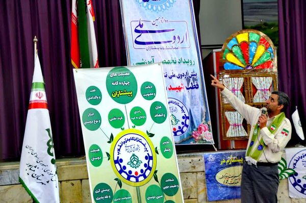  رویداد تخصصی آموزشی پیش اردوی ملی"پسران تشکیلات پیشتازان " قطب شهید شوشتری نیشابور