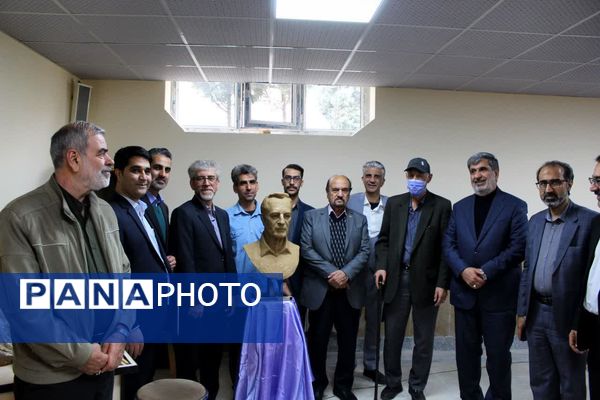 مراسم افتتاح هنرستان دخترانه ۱۸ کلاسه ربیعی در بروجرد 