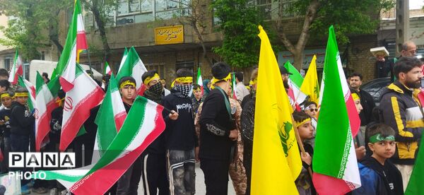 رزمایش نونهالان و نوجوانان مبارز مریانج و کوی یکن آباد